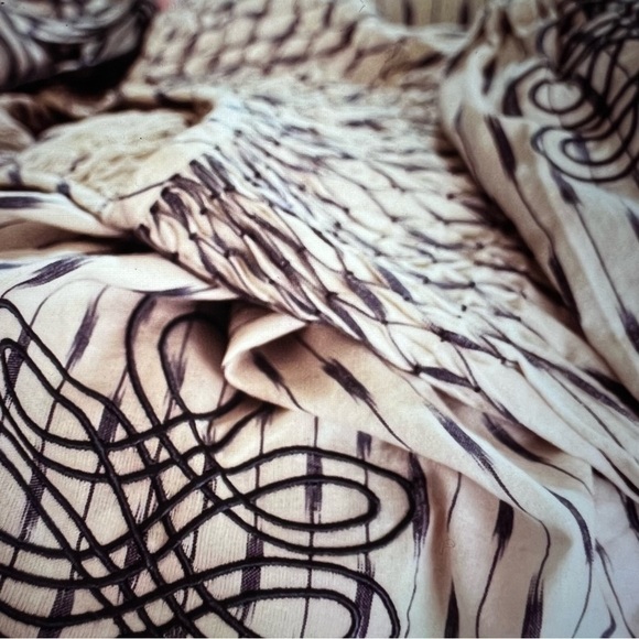 Innika Choo Hugh Jesmok Dress in Ikat Print - Picture 2 of 16